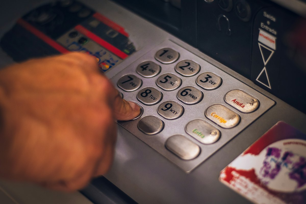 ATM keypad — lien amount removal from bank account India