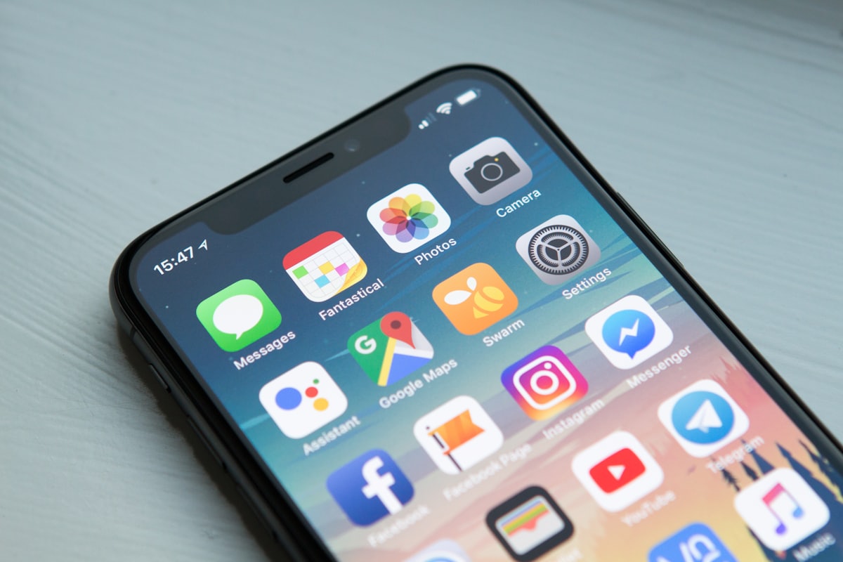 Phone with social media apps — Instagram WhatsApp hacked recovery
